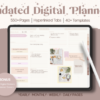 undated digital planner