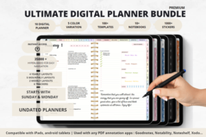 ULTIMATE DIGITAL PLANNERS BUNDLE