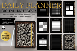 Digital Planner for IPad and Tablet