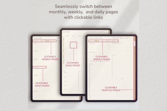 2025 Digital Planner Goodnotes