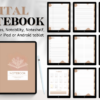 Nude Digital Notebook with Hyperlinked