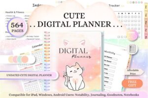 Undated Digital Planner