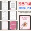 2025 That Girl Digital Planner Canva